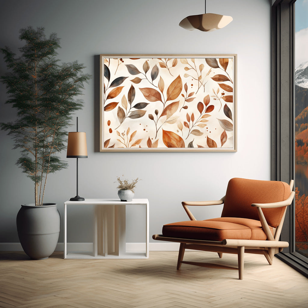 Earthen Whispers Boho Art Pattern