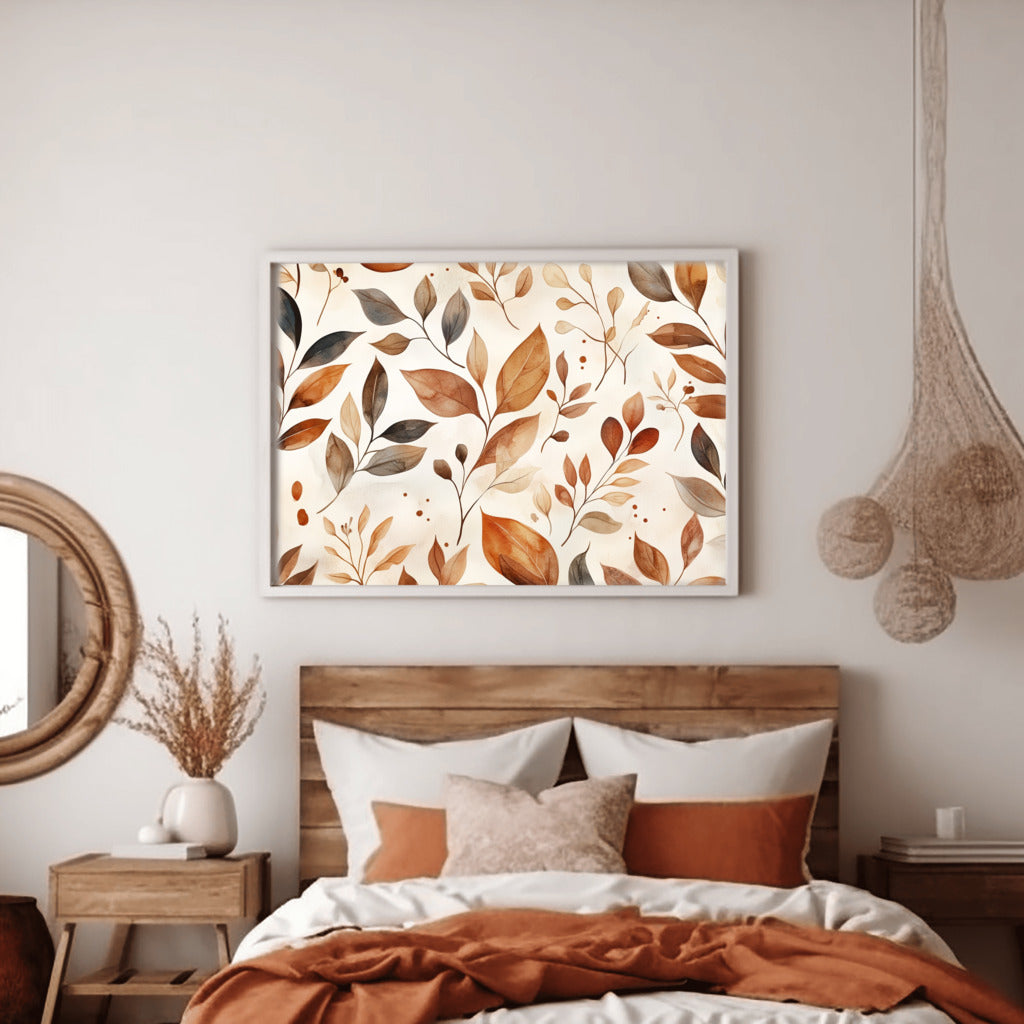 Earthen Whispers Boho Art Pattern