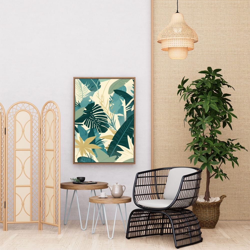 Verdant Leaf Harmony - PrintKloud