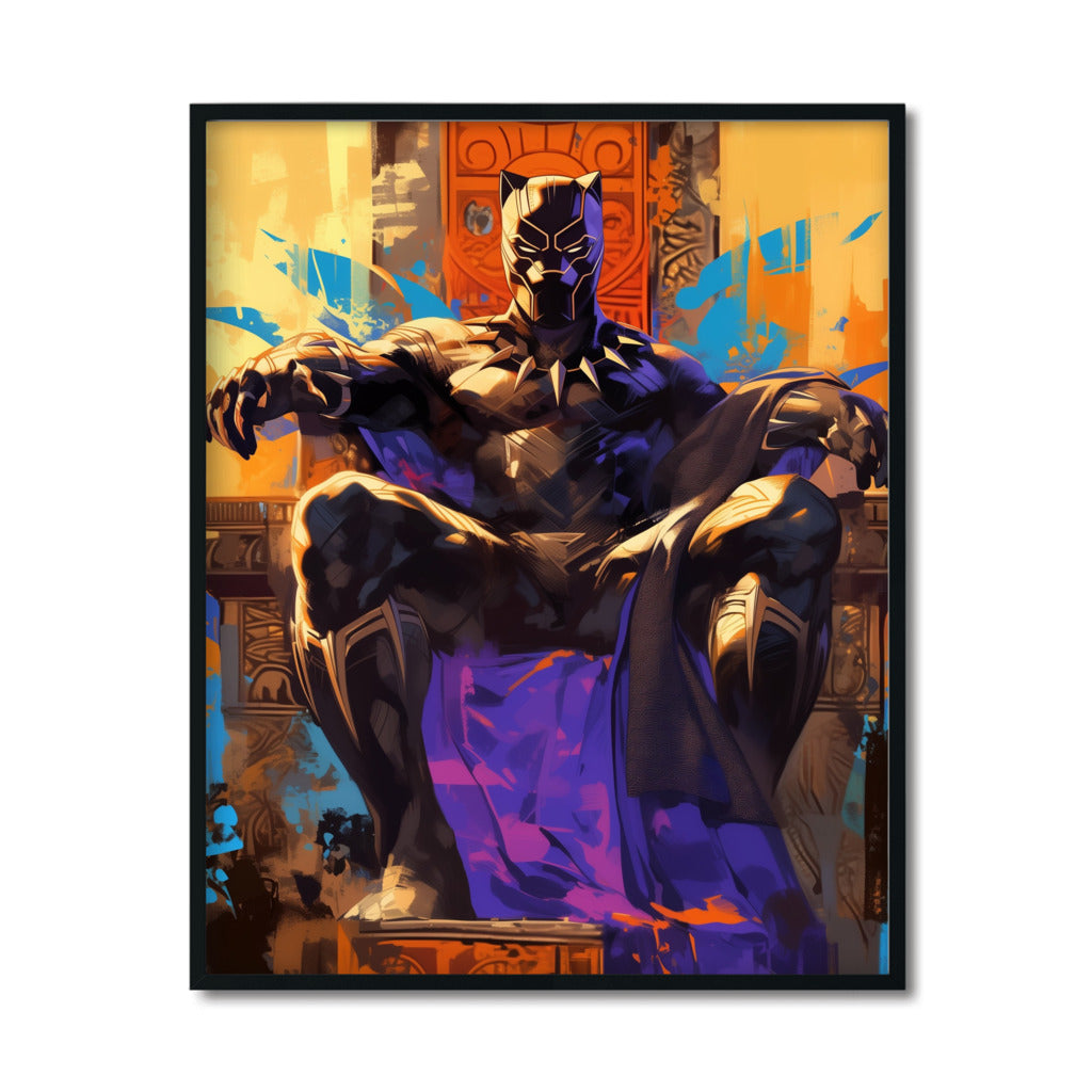 Black Panther's Majesty Print