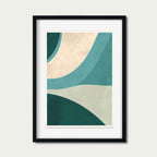 Calming Blue Abstract Art