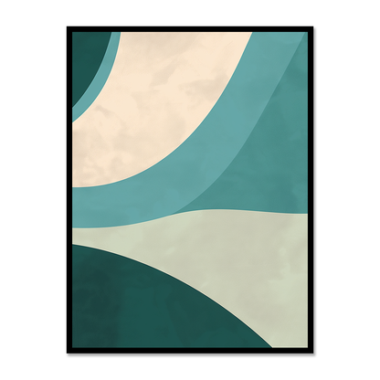 Calming Blue Abstract Art