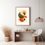 Soft Hues Abstract Design - PrintKloud