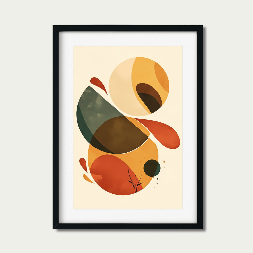 Soft Hues Abstract Design