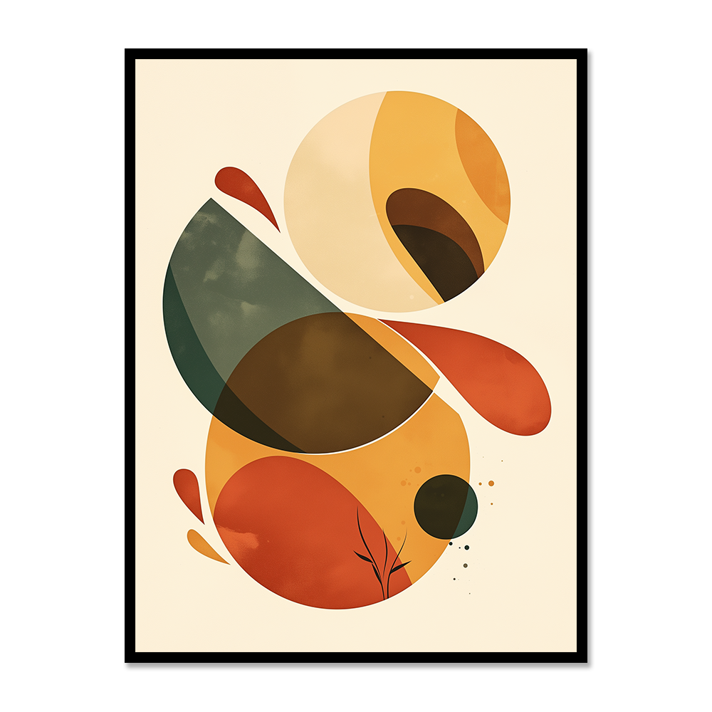 Soft Hues Abstract Design