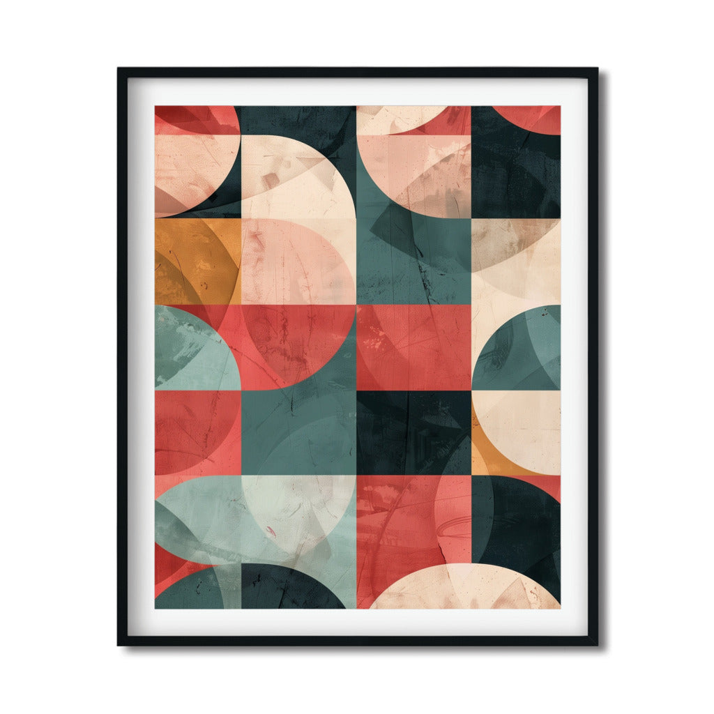 Retro Patterns Abstract Art