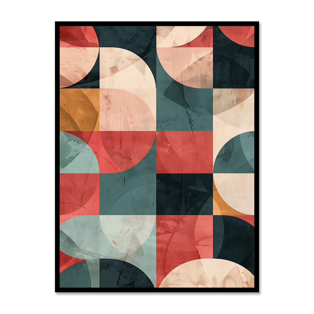 Retro Patterns Abstract Art