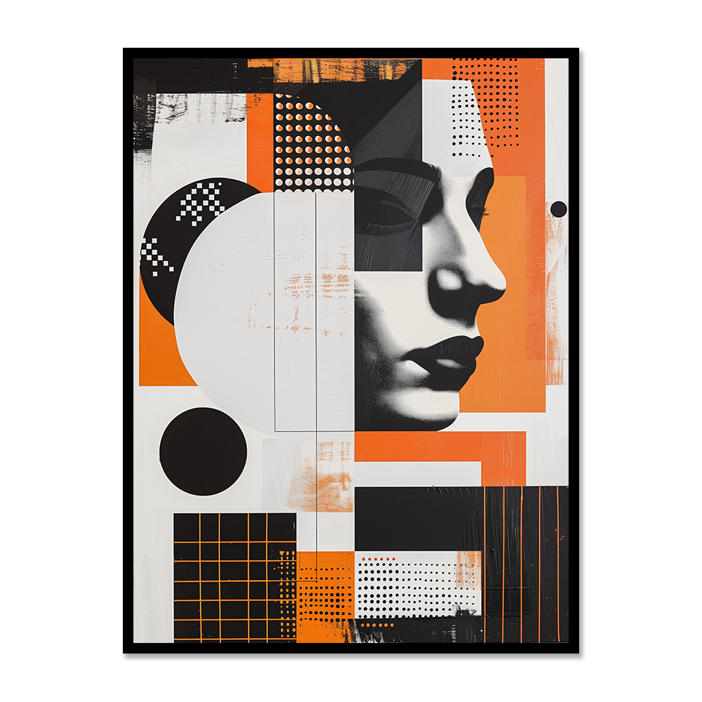 Fragmented Reality Abstract Composition