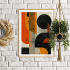 Mystic Layers Contemporary Abstract Canvas