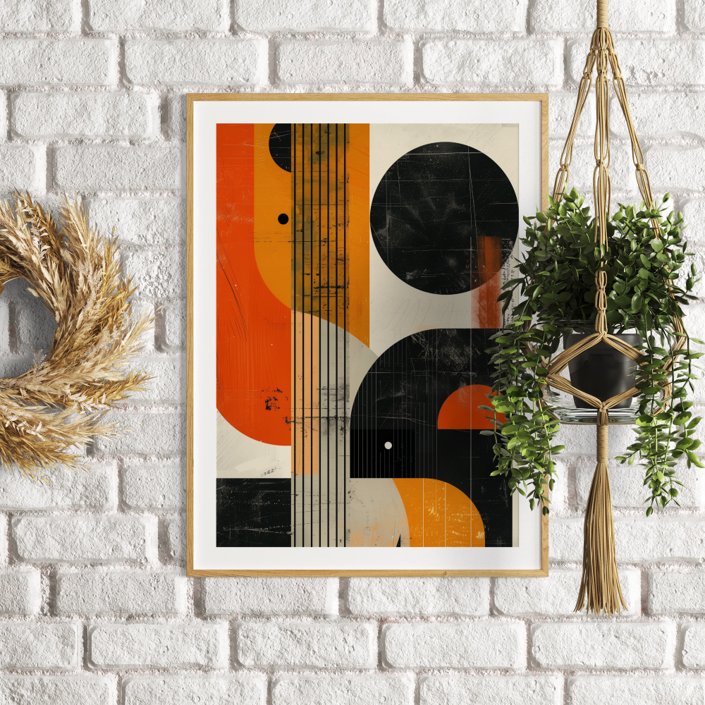 Mystic Layers Contemporary Abstract Canvas