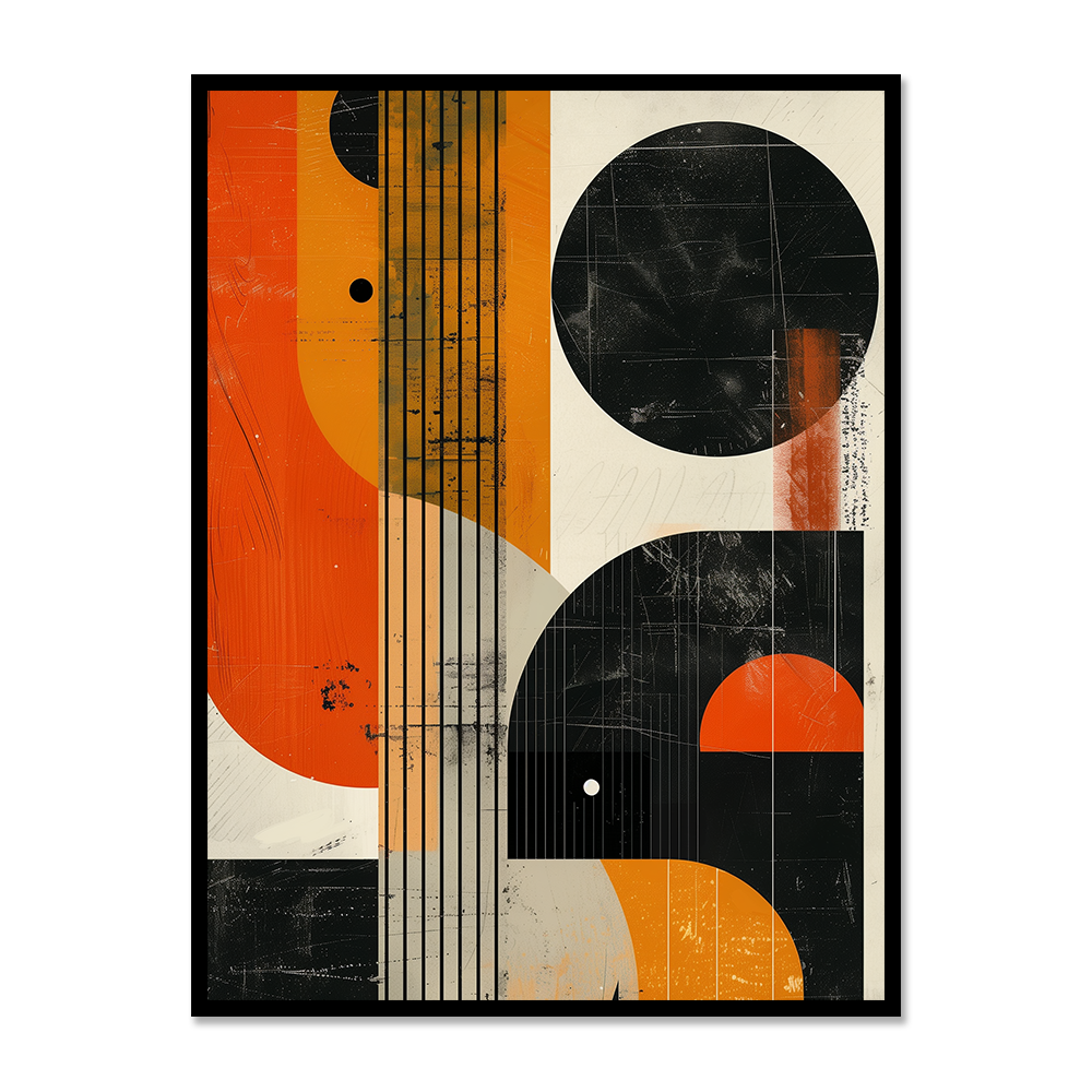Mystic Layers Contemporary Abstract Canvas