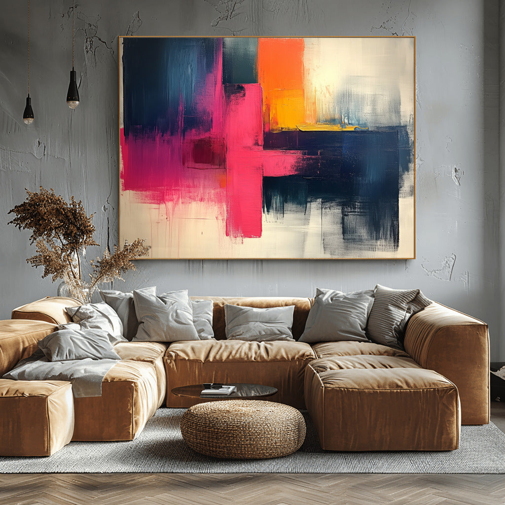 Chromatic Balance Abstract Modern Design