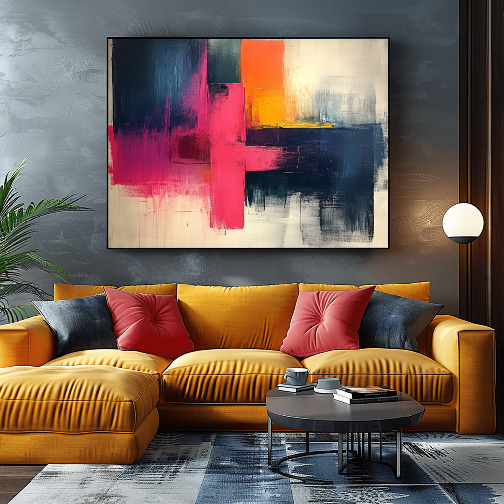 Chromatic Balance Abstract Modern Design