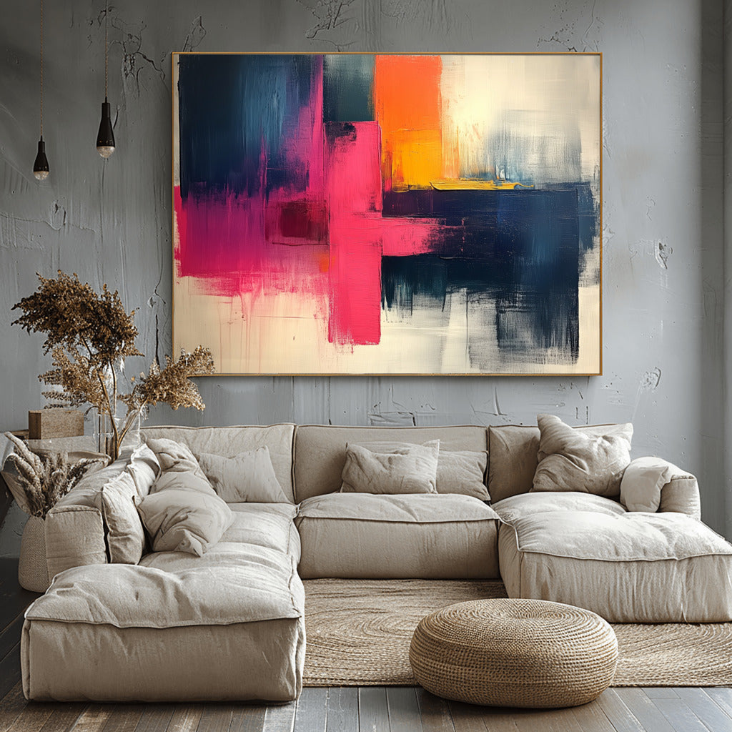 Chromatic Balance Abstract Modern Design