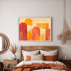 Ember Flow Warm Tones in Abstract Motion