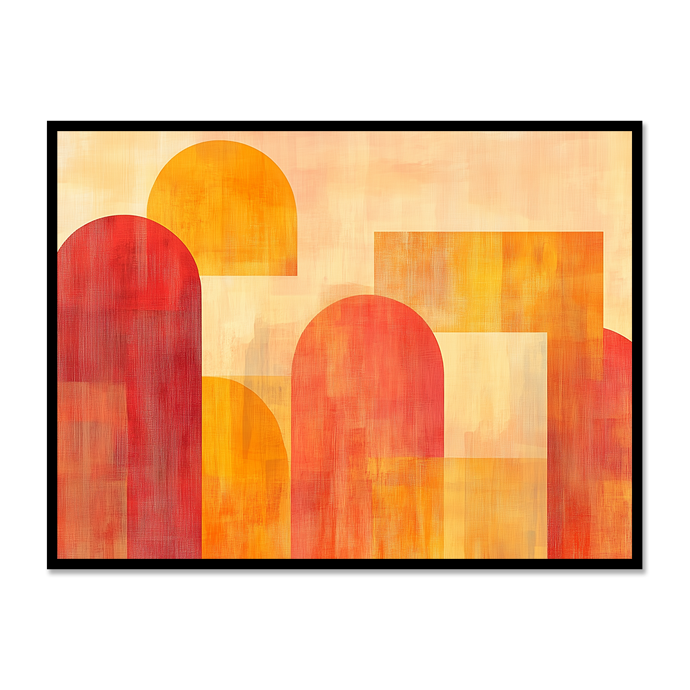 Ember Flow Warm Tones in Abstract Motion