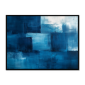 Azure Breeze Soft Blue Strokes in Harmony