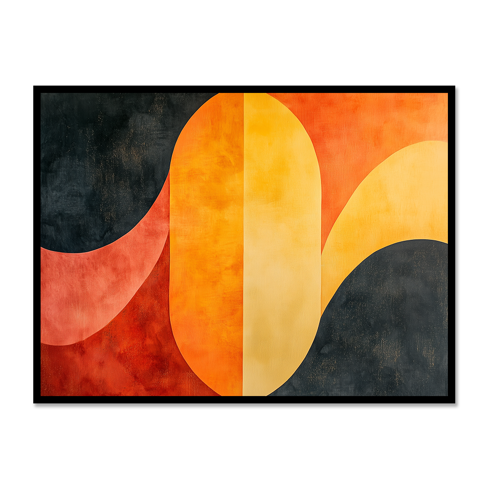 Sunlit Harmony Geometric Warmth
