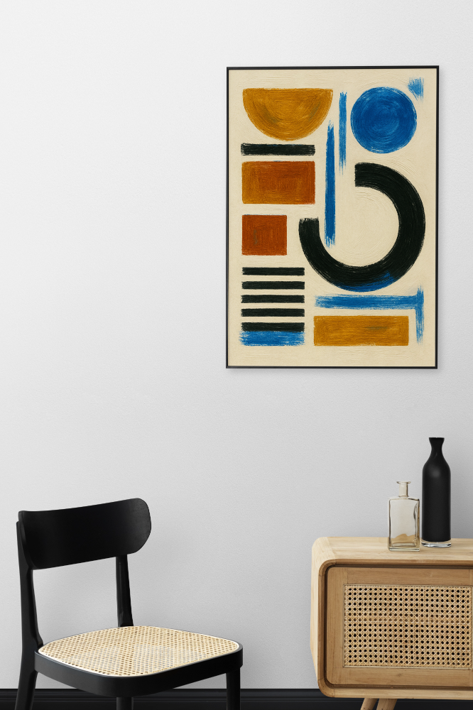  Prism Motion: Contemporary Abstract Canvas Wall Art