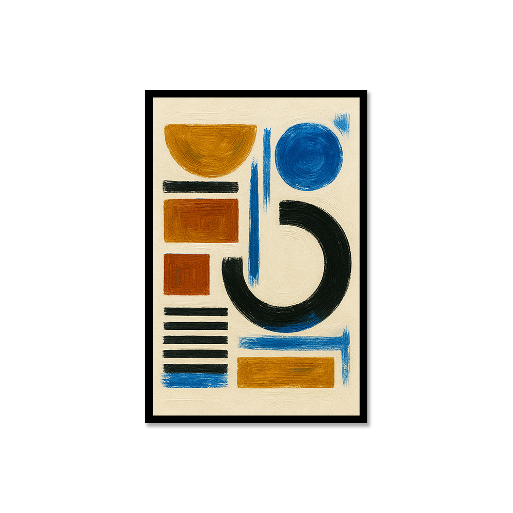  Prism Motion: Contemporary Abstract Canvas Wall Art