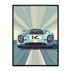 Dynamic Porsche 917 Art
