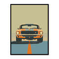 1967 Ford Mustang Legend Canvas for Home Office