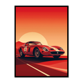 Ferrari 250 GTO Elegance Canvas for Home Office