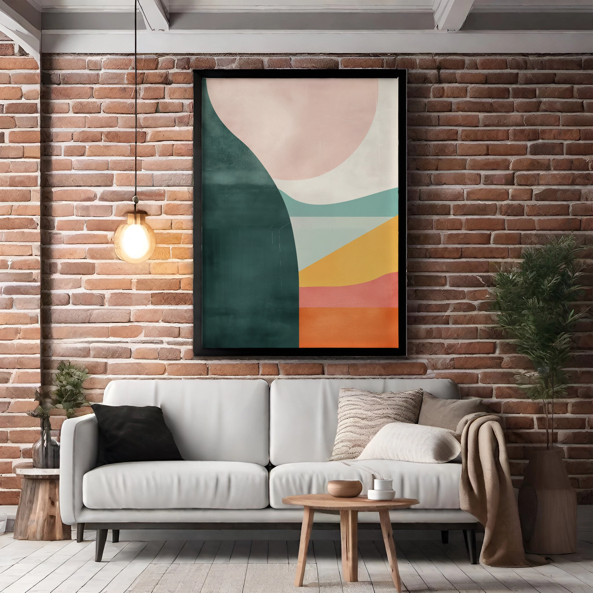 Boho Linear Patterns Art - PrintKloud