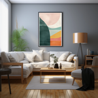 Boho Linear Patterns Art - PrintKloud