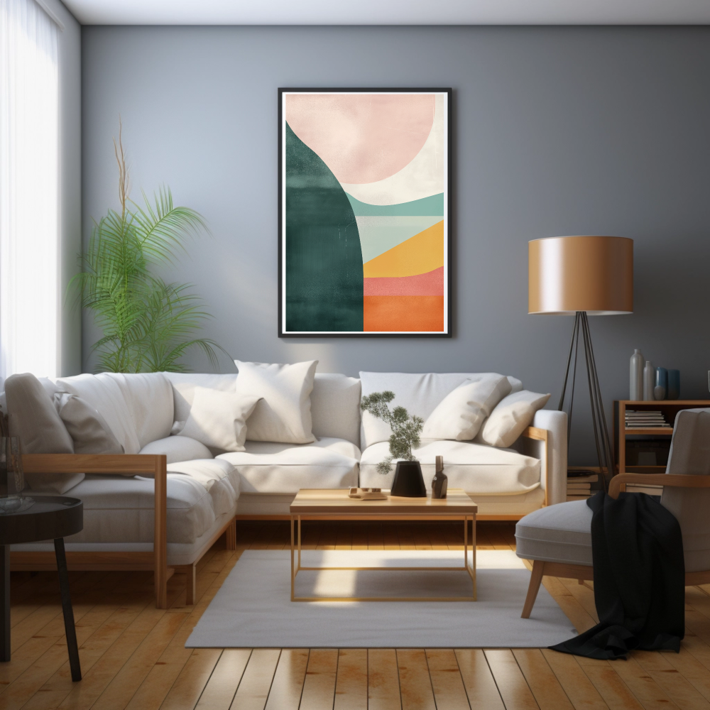 Boho Linear Patterns Art - PrintKloud