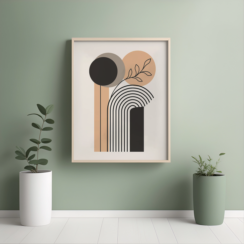 Abstract Boho Line Harmony - PrintKloud