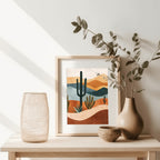 Bohemian Desert Oasis Wall Art - PrintKloud