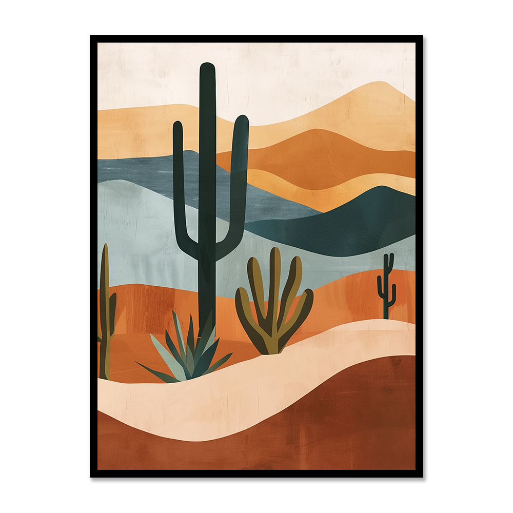 Bohemian Desert Oasis Wall Art
