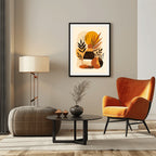 Bohemian Pots Abstract Art - PrintKloud