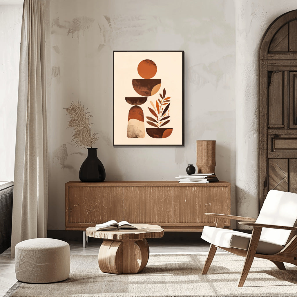 Bohemian Pots Art Decor - PrintKloud