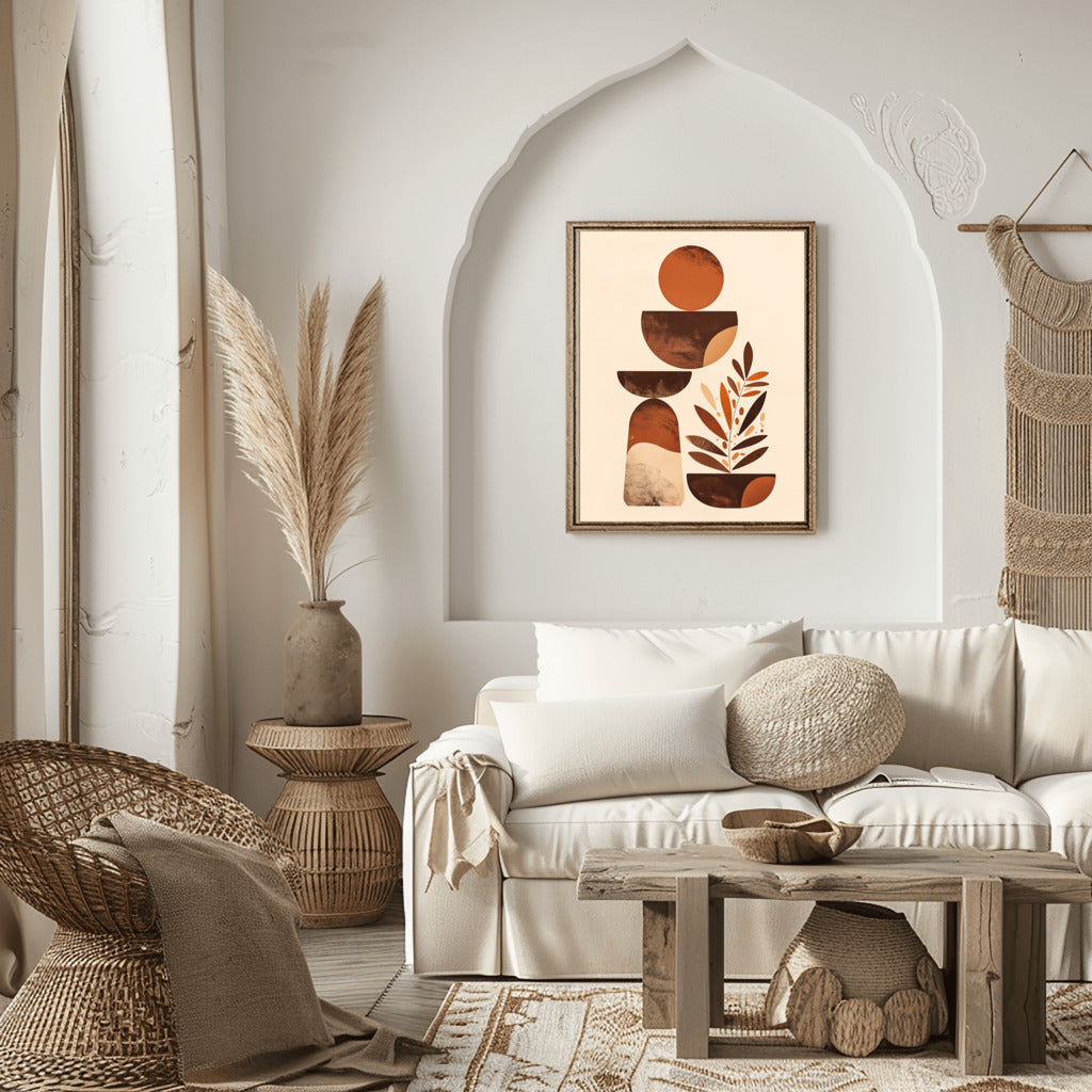 Bohemian Pots Art Decor - PrintKloud