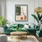 Green Boho Pottery Bliss - PrintKloud