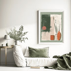 Green Boho Pottery Bliss - PrintKloud