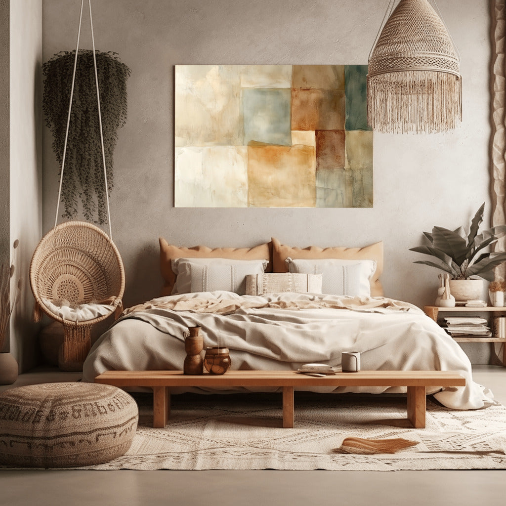 Nature’s Whisper Earthy Boho Abstract