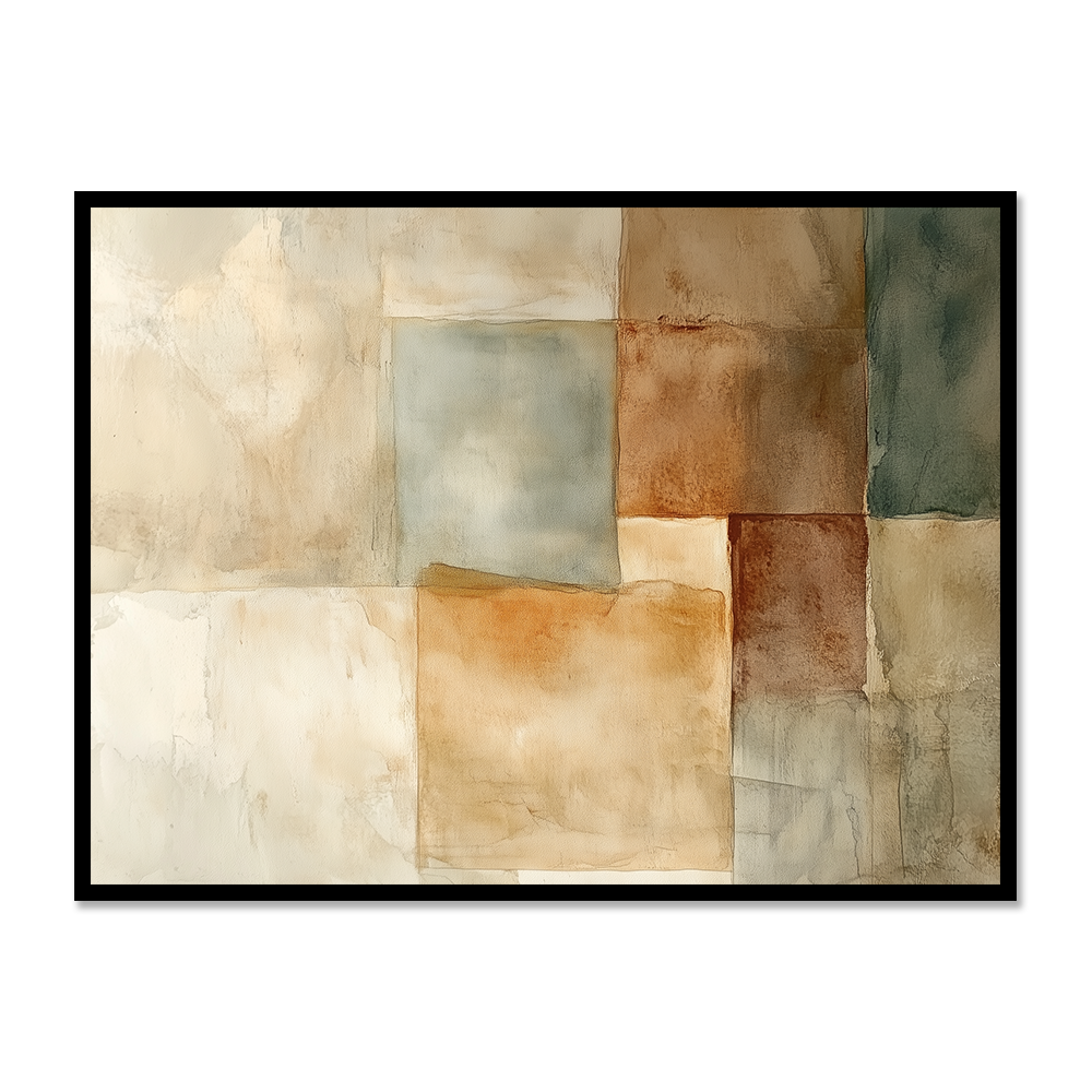 Nature’s Whisper Earthy Boho Abstract
