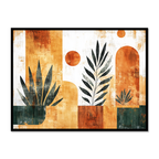 Boho Breeze Earthy Abstract Patterns
