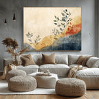 Boho Bliss: Abstract Leaves Art