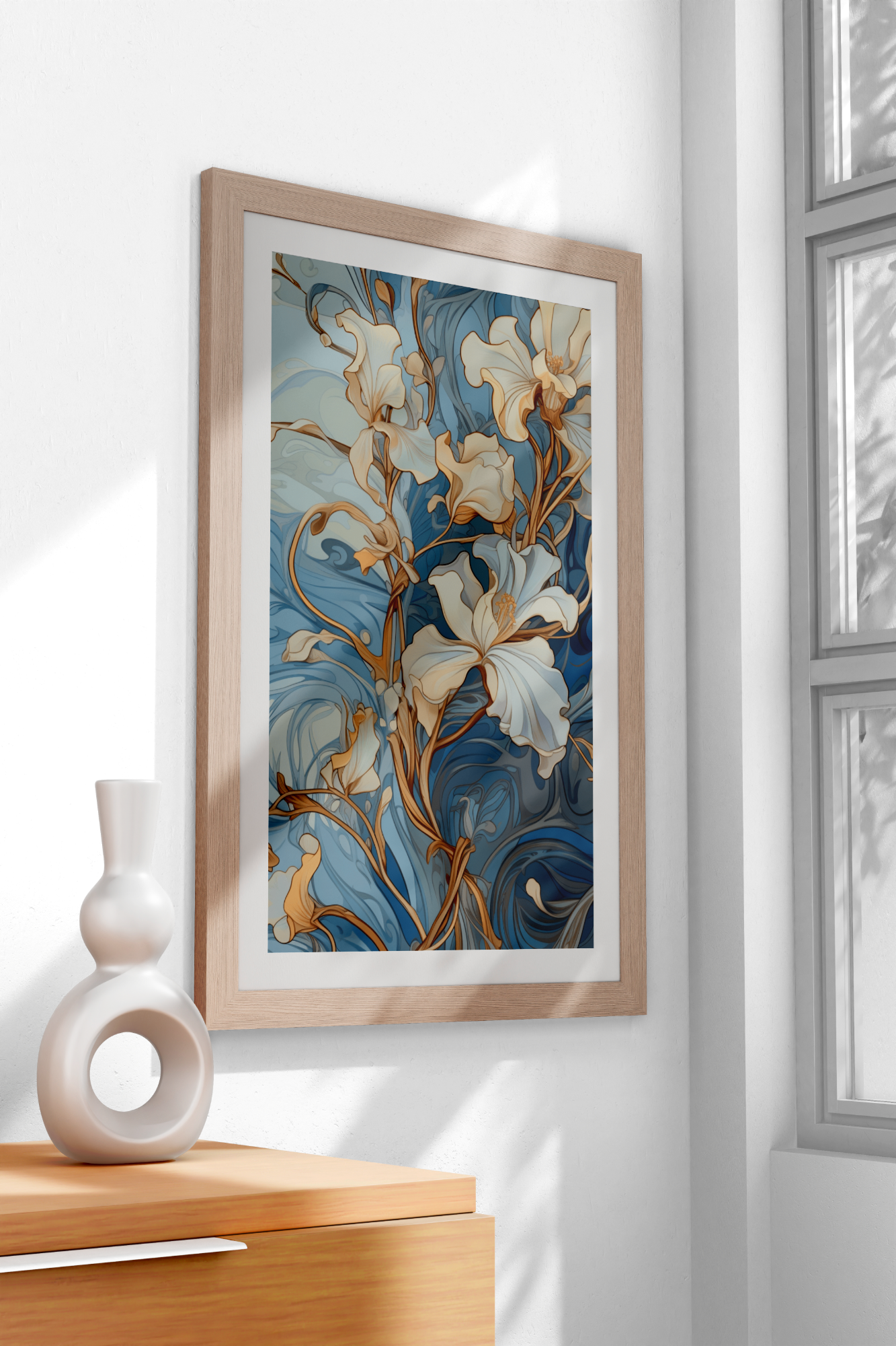 Art Nouveau Botanical Elegance - PrintKloud