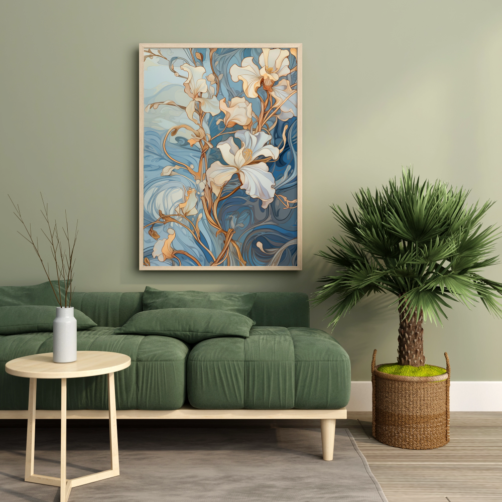 Art Nouveau Botanical Elegance - PrintKloud