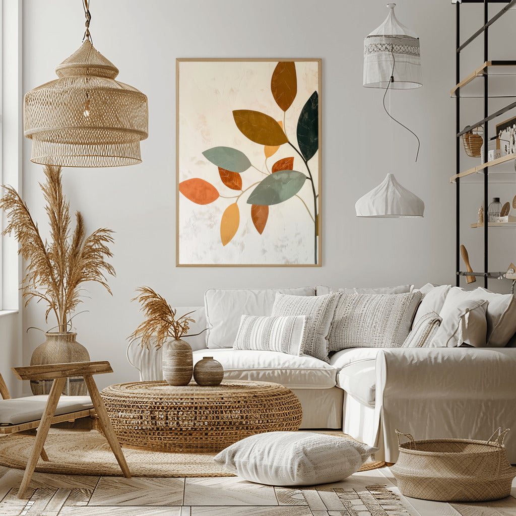 Leafy Haven Botanical Art - PrintKloud