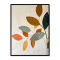 Leafy Haven Botanical Canvas for Living Room