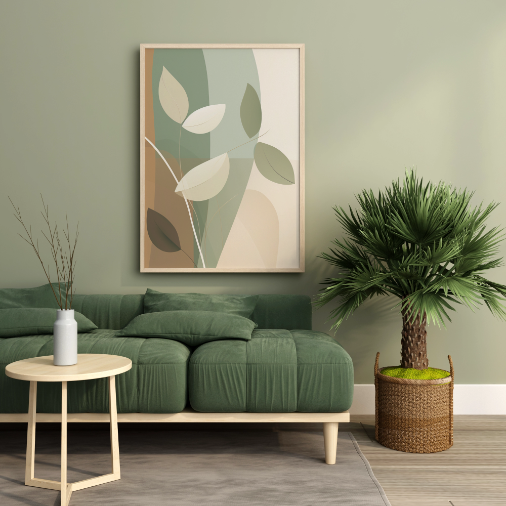 Simple Botanical Leafy Patterns - PrintKloud