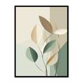 Minimal Botanical Elegance Canvas for Living Room