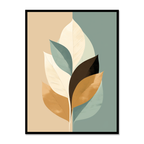 Minimalist Botanical Leaf Harmony