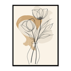 Minimalist Botanical Line Design